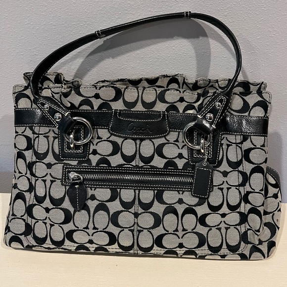 Coach Handbags - Coach signature Penelope shoulder bag